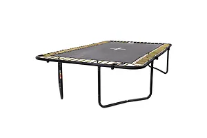 GeeTramp Force 9ft x 14ft Rectangle Trampoline - Black Edition - High Bounce /w AU Springs - Family Fun Bundle image 10