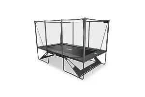 ACON X 17ft Trampoline with Net Enclosure and Ladder - Black - Peak Performance Bundle image 2