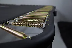 GeeTramp Force 9ft x 14ft Rectangle Trampoline - Black Edition - Standard - Peace of Mind Bundle image 10