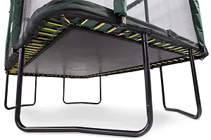 GeeTramp Force 7ft x 10ft Rectangle Trampoline Black Edition - Family Fun Bundle image 6