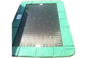 How to measure a rectangle trampoline mat