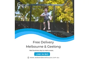 FREE Trampoline and Play Equipment Delivery Melbourne and Geelong