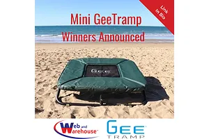 Mini GeeTramp Trampoline - Competition Winners