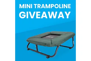 Mini Trampoline Giveaway by GeeTramp