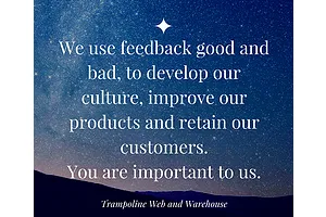 Trampoline Web and warehouse negative / problem reviews