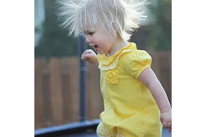 Choosing a trampoline for a toddler
