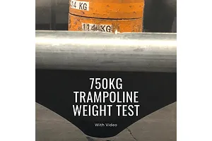 How much weight can a trampoline hold?