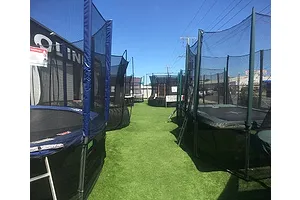 Why are rectangle trampolines considered to be better than round trampolines?