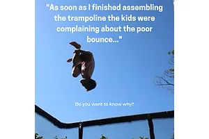 Family trampolines made to last - GeeTramp Reviews