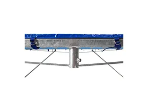 Mr Trampoline 10ft x 17ft Above Ground Olympic Elite Rectangle 2 String Trampoline image 1159