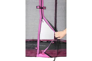 Plum® 6ft Springsafe® Trampoline & Enclosure - Pink image 1190