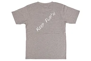 GeeTramp Keep Flipn T-Shirt - Grey image 1283
