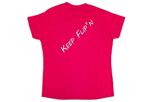 GeeTramp Keep Flipn T-Shirt - Pink image 1285