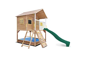 Lifespan Kids Warrigal Cubby House with 2.2m Slide - Green image 1751