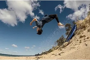 10ft x 17ft - best outdoor trampoline reviews - parkour / free running