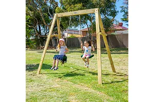 Lifespan Kids Holt 2 - Station Timber Swing Set image 2043