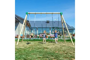 Lifespan Kids Wesley Double Swing With Trapeze image 2195