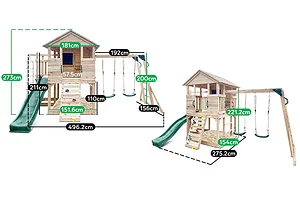 Lifespan Kids Kingston Cubby House with Slide image 2302