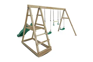 Lifespan Kids Winston 4-Station Timber Swing Set with Slide image 2305