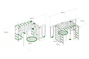 Lifespan Kids Orangutan Climbing Cube Jungle Gym All-in-One Play Centre image 2701