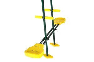 Plum® Colobus Wooden Double Swing Set with Double Glider image 2864