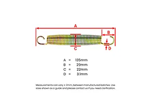 GeeTramp 135x22mm Spring image 2870