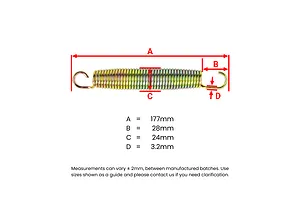 GeeTramp 177x24mm Spring image 2874