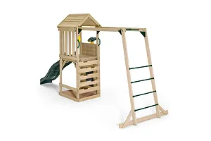 Plum® Lookout Tower Playcentre with Monkey Bars image 2916