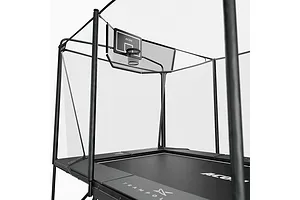 ACON X Basketball Hoop with Back Net for 17ft Rectangle Trampoline image 2963