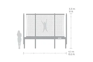 ACON 13 HD Rectangle Trampoline and Enclosure image 3004