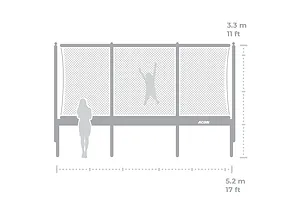 ACON 16 HD PRO (10ft x 17ft) Rectangle Trampoline and Enclosure image 3012