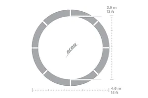 ACON Air 15ft Round Trampoline with Standard Net - GEN 2.0 image 3056