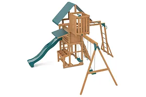 Lifespan Kids Walton Play Centre & Swing Set - Green Slide image 3119