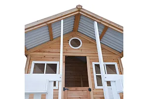 Lifespan Kids Winchester Cubby House with 1.45m Elevation Platform and 3m Green Slide image 3150