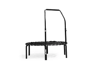 ACON Fitness Rebounder - Round Rebounder Trampoline /w Handle - 44" (1.12m)- Black image 3155