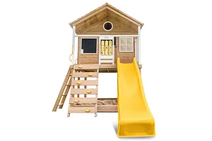 Lifespan Kids Warrigal Cubby House with 2.2m Slide - Yellow image 3178