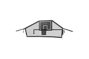 ACON X Basketball Hoop with Back Net for 17ft Rectangle Trampoline image 3327