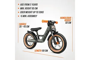 Berg Biky Cross Trail Green w/ Handbrake image 3341