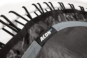 ACON Fitness Rebounder - Round Rebounder Trampoline w/ Handle - 44" (1.12m) White image 3373