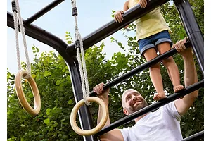Berg Playbase Wooden Gym Rings image 3479