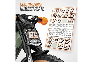 Berg Biky Cross Trail Green w/ Handbrake image 3498