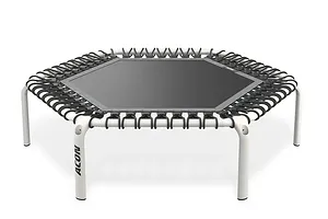 ACON Fitness Rebounder - Hexagon Rebounder Trampoline - 55" (1.41m) - White image 3644