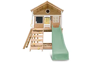 Lifespan Kids Warrigal Cubby House with 2.2m Slide - Pastel Green image 3662