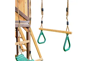 Lifespan Kids Darlington Play Centre & Swing Set with 2.2m Slide - white image 3706