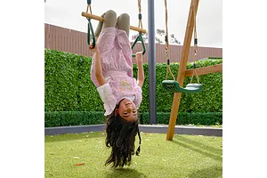 Lifespan Kids Darlington Play Centre & Swing Set with 2.2m Slide - white image 3707