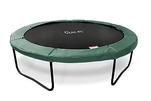 GeeTramp Curve 10ft Round Trampoline - In Ground - Forest Green image 3895