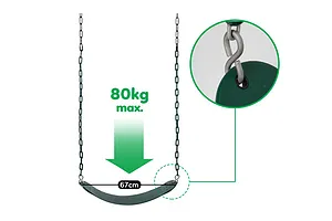 Lifespan Kids Belt Swing Seat Blue image 4202