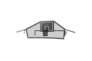 ACON HD Basketball Hoop with Back Net for Rectangle Trampolines image 4376