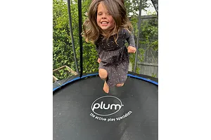 Plum® 8ft Deluxe Trampoline with Enclosure image 4507