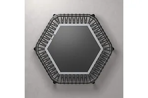 ACON Fitness Rebounder - Hexagon Rebounder Trampoline w/ Handle - 55&amp;quot; (1.41m) Black image 4701